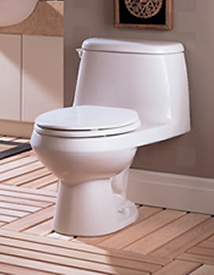 American Standard Cadet Round Front One Piece Toilet