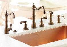 rohl kitchen faucets