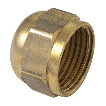 Brasscraft 40-10 5/8 O.D. Cap - Rough Brass