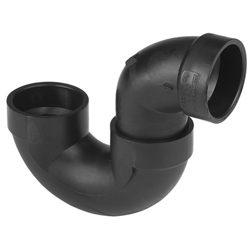 1-1/2 inch ABS DWV Plastic Fittings P-Trap Hub x Hub