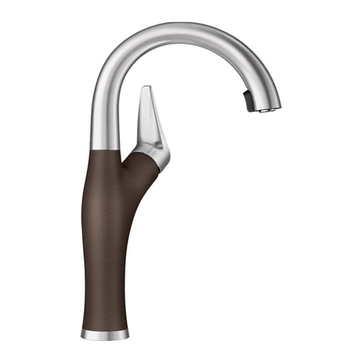 Blanco 442040 Artona Silgranit Bar Faucet - Stainless / Cafe