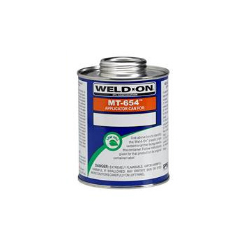 Weld-On 10015 MT-654 Empty Metal Can - Pint