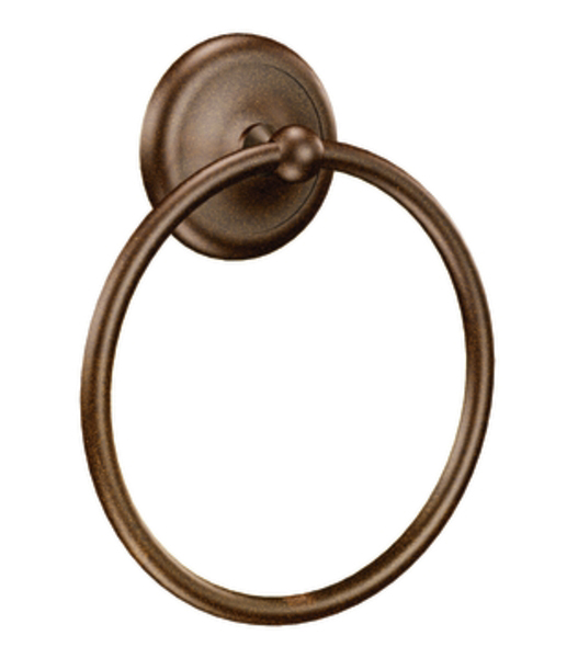 Moen BP5386OWB Creative Specialties Yorkshire Towel Ring - Old World Bronze