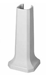 Duravit 0857900000 1930 Series Pedestal Base Only - White