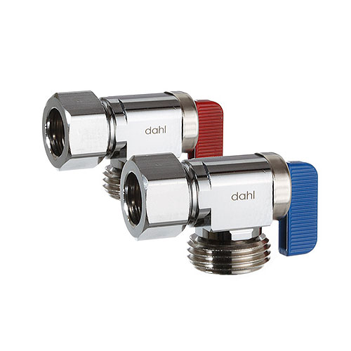 Dahl 211-33-04-2PK 5/8 OD Comp Hose and Boiler Drain mini-ball Valve 2 Pk