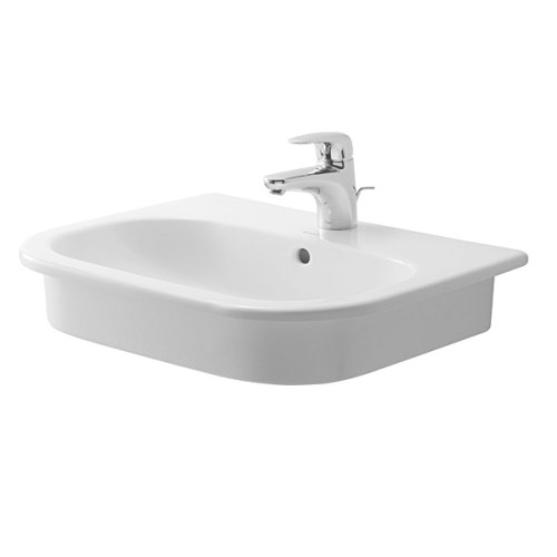 Duravit 0337540000 D-Code Vanity Basin - White