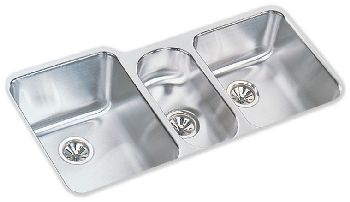 Elkay ELUH4020 Harmony (Lustertone) Undermount Sink - Stainless Steel