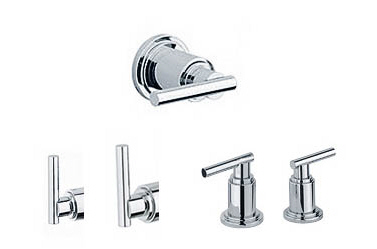 Grohe 18.027.000 Atrio Lever Handles - Chrome