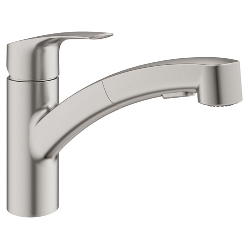 Grohe 30306DC1 Eurosmart Single-Handle Kitchen Faucet - SuperSteel