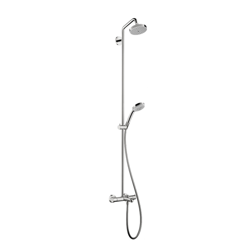 Hansgrohe 27143001 Croma Green Tub/Shower Showerpipe 2.0 GPM - Chrome