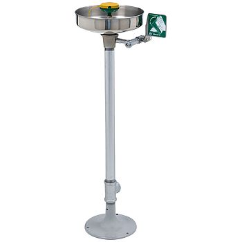 Haws 7361-7461 AXION MSR Pedestal Mount Eye/Face Wash - Stainless Steel