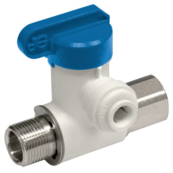 John Guest ASVPP5LF Angle Stop Adaptor Valve - Lead Free