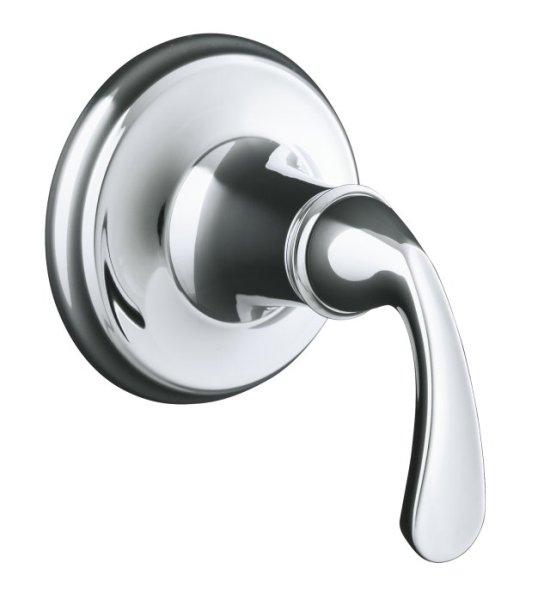 Kohler K-T10290-4-BN Forte Transfer Valve Trim - Brushed Nickel (Pictured in Chrome)