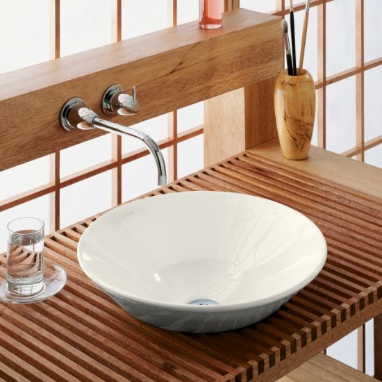 Kohler K-2200-G9 Conical Bell Vessels Lavatory - Sandbar (Pictured in Biscuit)