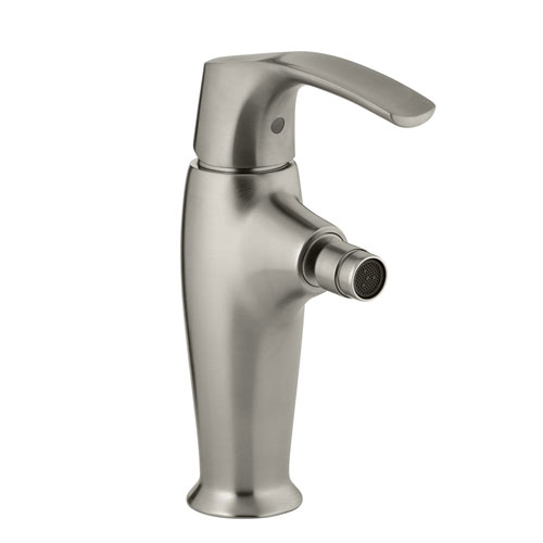 Kohler K-19481-4-BN Symbol Single Control Bidet Faucet - Brushed Nickel