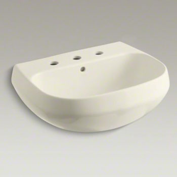 Kohler K-2296-8-47 Wellworth Lavatory Sink Basin with 8