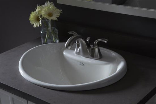 Kohler K-2839-8-G9 Tides Lavatory Sink with 8