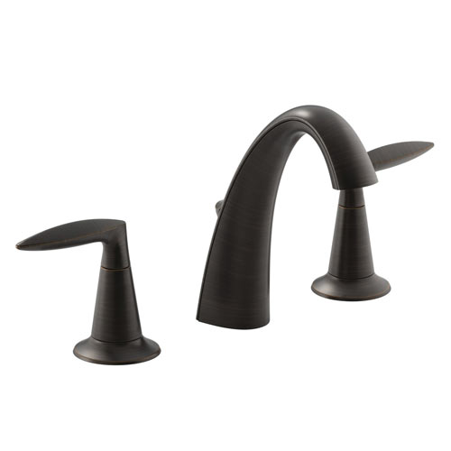 Kohler K-45102-4-2BZ Alteo Widespread Lavatory Faucet - Oil Rubbed Bronze