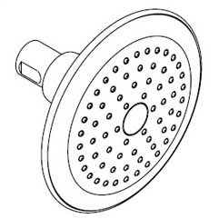 Kohler K-45123-CP Alteo Single Function Katalyst Showerhead - Chrome