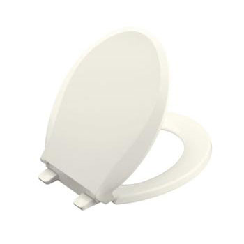 Kohler K-4639-NY Cachet Quiet-Close Quick Release Toilet Seats - Dune