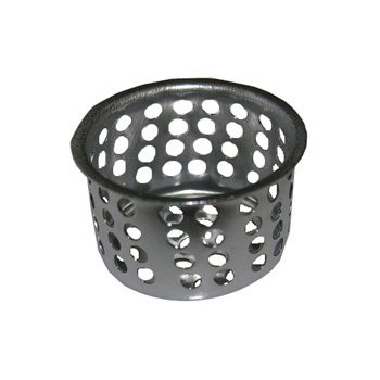 Lasco 03-1313 1 Inch Chrome Plated Crumb Cup Strainer Carded - Chrome