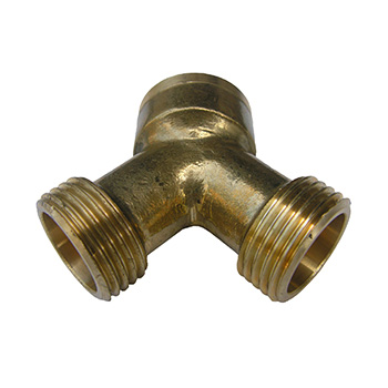 Lasco 15-1731 #33 Brass Garden Hose Wye