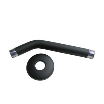 Lasco 82453OB 8 in Shower Arm and Flange - Oil Rubbed Bronze