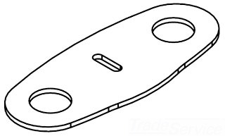 Moen 100683 Lavatory Deck Gasket