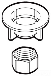 Moen 13678 Attaching Hardware For Model 4910