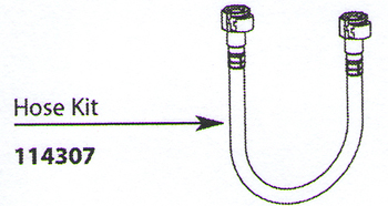 Moen 114307 Aberdeen Replacement Hose Kit