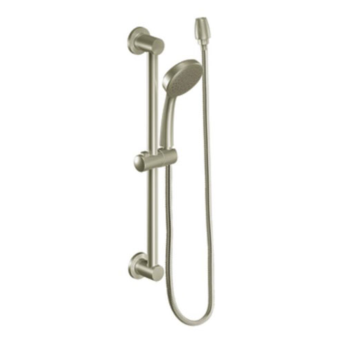 Moen 3868EPBN Single Function Hand Shower with Slide Bar - Brushed Nickel