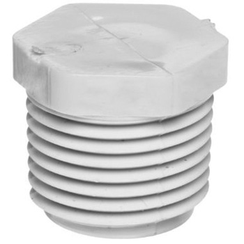 1 inch PVC Schedule 40 Plug MIP