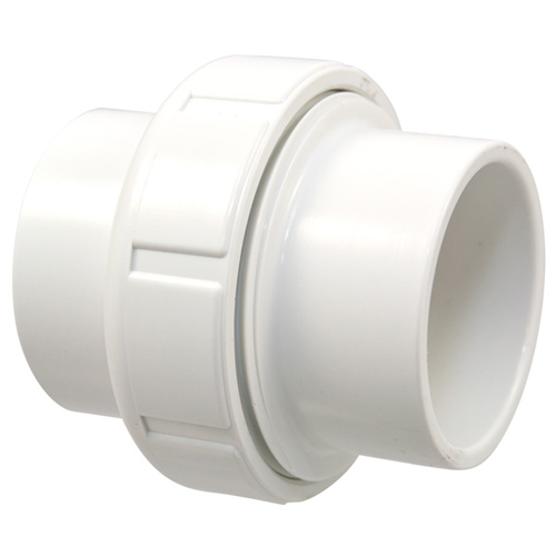 1-1/2 inch Slip x Slip x Slip Union PVC Schedule 40 Pressure Fittings