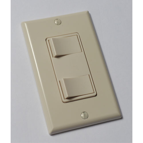 Panasonic FV-WCSW21-A WhisperControl Switch - 2 Function Control On/Off Switch - Almond