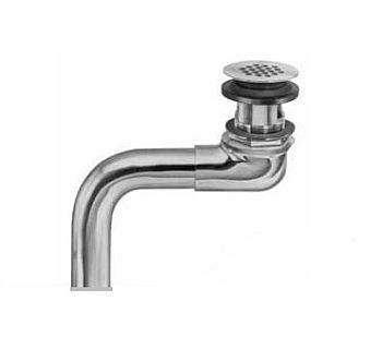 Pasco 1177-TP Handicap Commercial Lavatory Drain with Tailpiece - Chrome