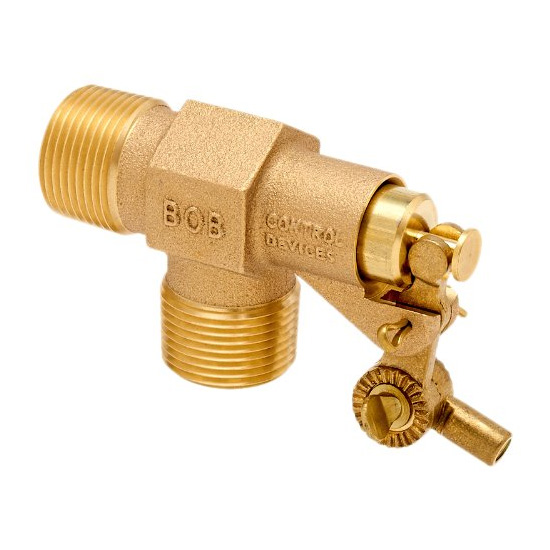 Robert Manufacturing R400 Series Bob Red Brass Float Valve