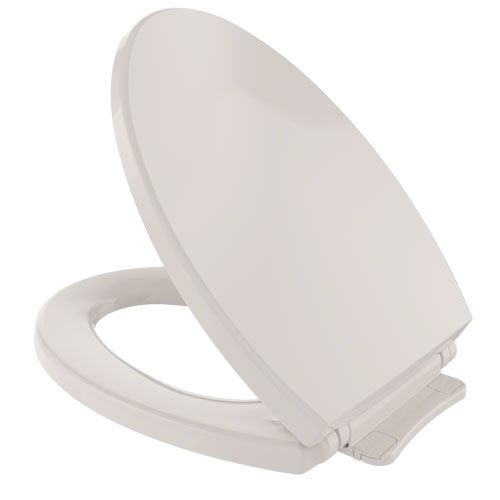 Toto SS114-12 Soft Close Elongated Toilet Seat - Sedona Beige