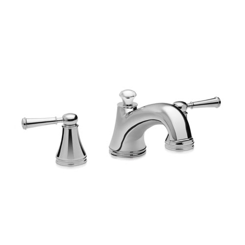 Toto TB220DD1#CP Vivian Deck-Mount Tub Filler Trim with Lever Handles - Chrome