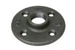 Black Floor Flanges