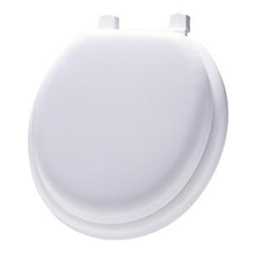 Bemis Seats 13EC Round Padded Round Toilet Seat 346 - Biscuit