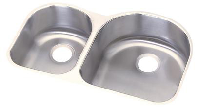 Elkay DXUH3119L Dayton Undermount Double Bowl Sink - Stainless Steel