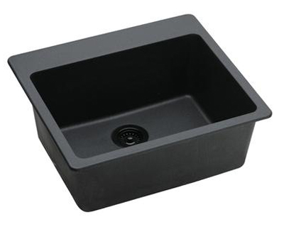 Elkay ELG2522BK-0 Gourmet E-Granite Sink - Black