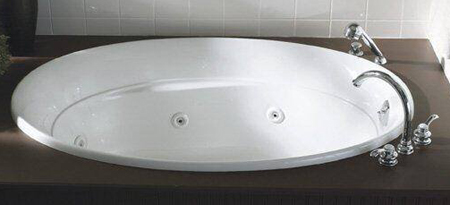 Kohler K-1337-0 Serif Whirlpool - White