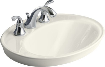 Kohler K-2075-8-96 Serif Self-Rimming Lavatory With 8