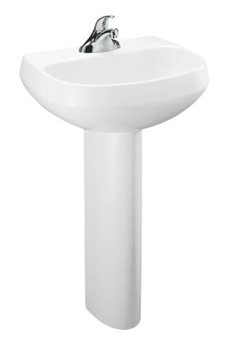 Kohler K-2293-8-96 Wellworth Pedestal Lavatory With 8