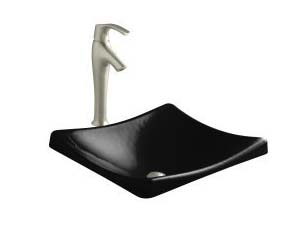 Kohler K-2833-7 Demilav Wading Pool Lavatory - Black