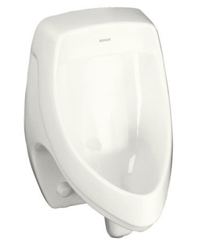 Kohler K-5016-ER-0 Dexter Elongated Urinal with Rear Spud - White