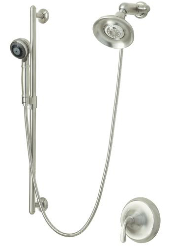 Kohler K-10827-4-BN Forte Essentials Performance Showering Package - Vibrant Brushed Nickel