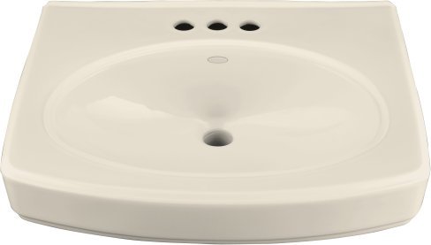 Kohler K-2028-4-47 Pinoir Lavatory Pedestal Basin with 4