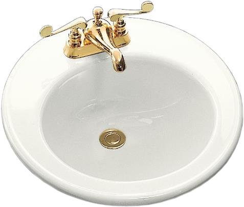 Kohler K-2202-8-0 Brookline Self-Rimming Lavatory With 8